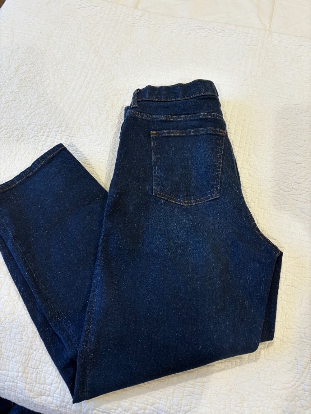 Spanx straight leg jeans